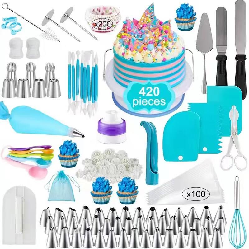 ZISIZ 340-Piece Cake Decorating Tool Set
ZISIZ 340-Piece Cake Decorating Tool Set