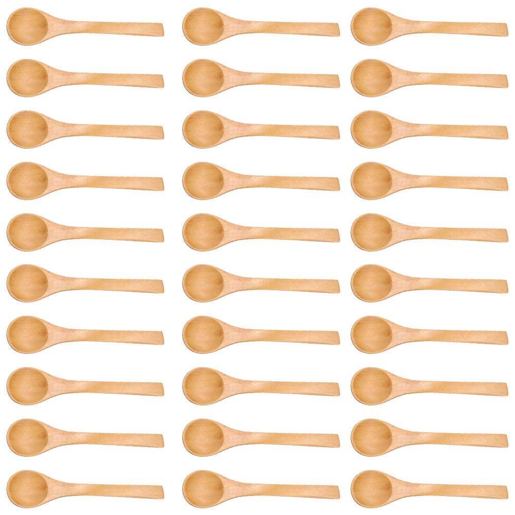Set of 30 Natural Wood Non-Slip Small Soup Spoons, Lightweight, for Hot Pot Cooking
Set of 30 Natural Wood Non-Slip Small Soup Spoons, Lightweight, for Hot Pot Cooking