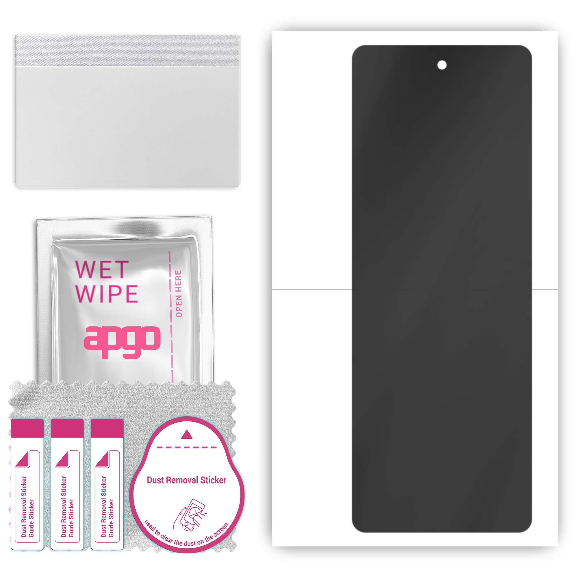 apgo Hydrogel Privacy Matte Screen Protector для Samsung W21 5G, Anti Spy, гідрогелева плівка, гнучкий, м’який ТПУ з позиціонуючим шаром, легке встановлення
apgo Hydrogel Privacy Matte Screen Protector для Samsung W21 5G, Anti Spy, гідрогелева плівка, гнучкий, м’який ТПУ з позиціонуючим шаром, легке встановлення