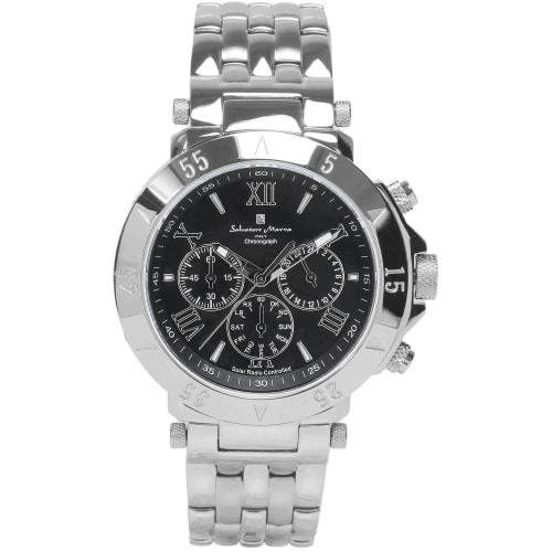 Salvatore Marra Men s Watch, Radio-Controlled Solar Chronograph with Full Auto Calendar, Limited Edition, Italian Brand, Analog Display [Featured in M
Salvatore Marra Men s Watch, Radio-Controlled Solar Chronograph with Full Auto Calendar, Limited Edition, Italian Brand, Analog Display [Featured in M