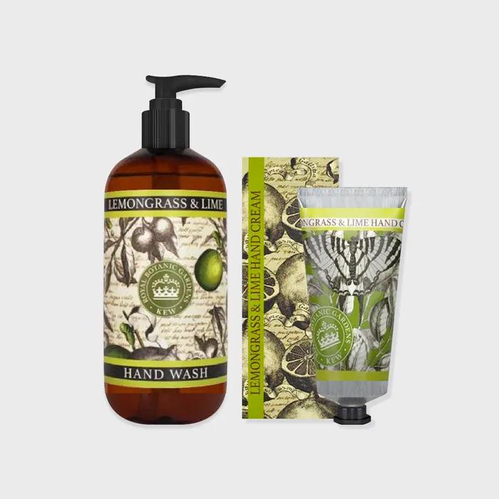 Набор Q Garden Жидкое мыло для рук + Крем для рук (Лемонграсс и Лайм)
Набор Q Garden Жидкое мыло для рук + Крем для рук (Лемонграсс и Лайм)