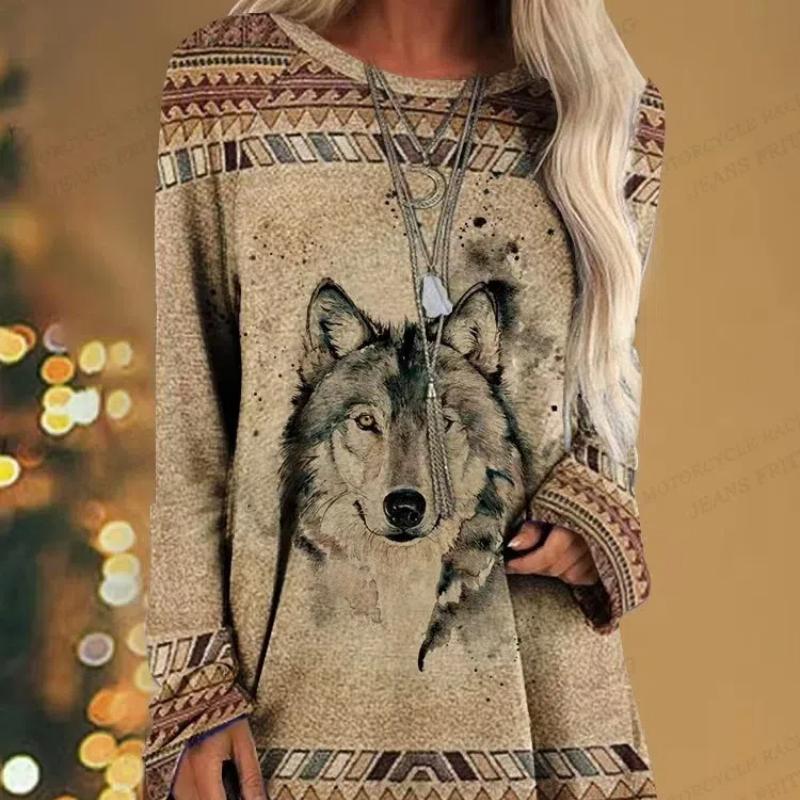 Женская футболка с 3d принтом волка, женская мода, футболки с животными, повседневные топы с длинными рукавами, футболки, винтажная футболка, свободные футболки с совой S
Женская футболка с 3d принтом волка, женская мода, футболки с животными, повседневные топы с длинными рукавами, футболки, винтажная футболка, свободные футболки с совой S