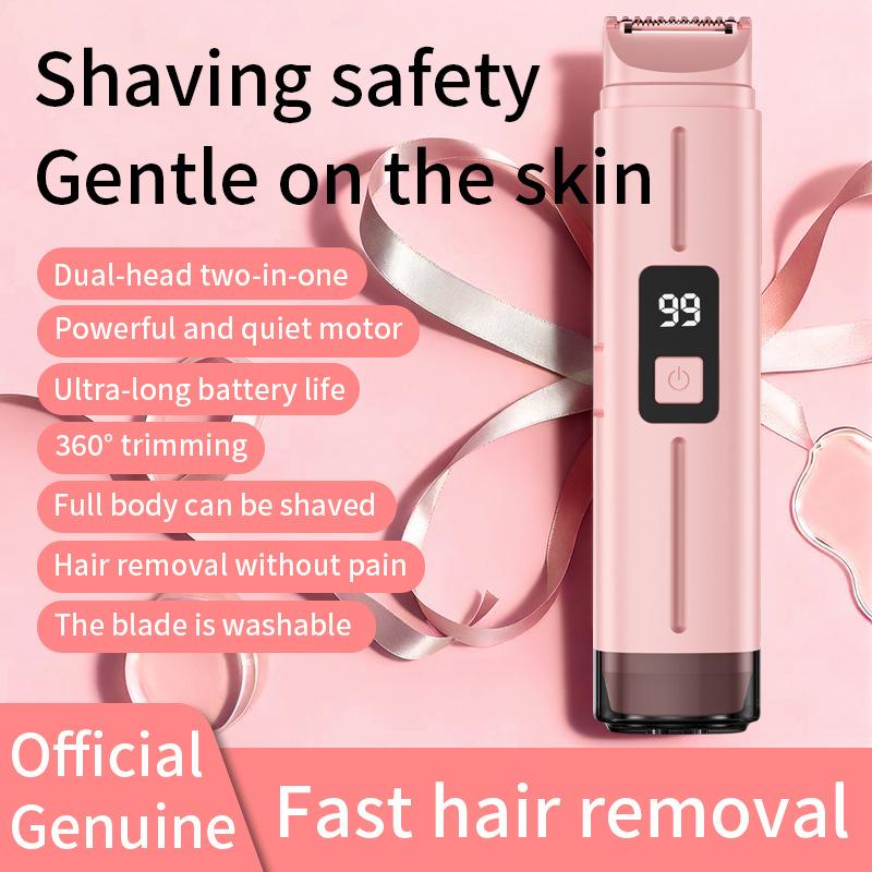 2 in 1 Electric Lady Shaver Double Head Women s Hair Removal Device Body Epilator Leg Bikini Electric Hair Remover Trimmer розовый
2 in 1 Electric Lady Shaver Double Head Women s Hair Removal Device Body Epilator Leg Bikini Electric Hair Remover Trimmer розовый