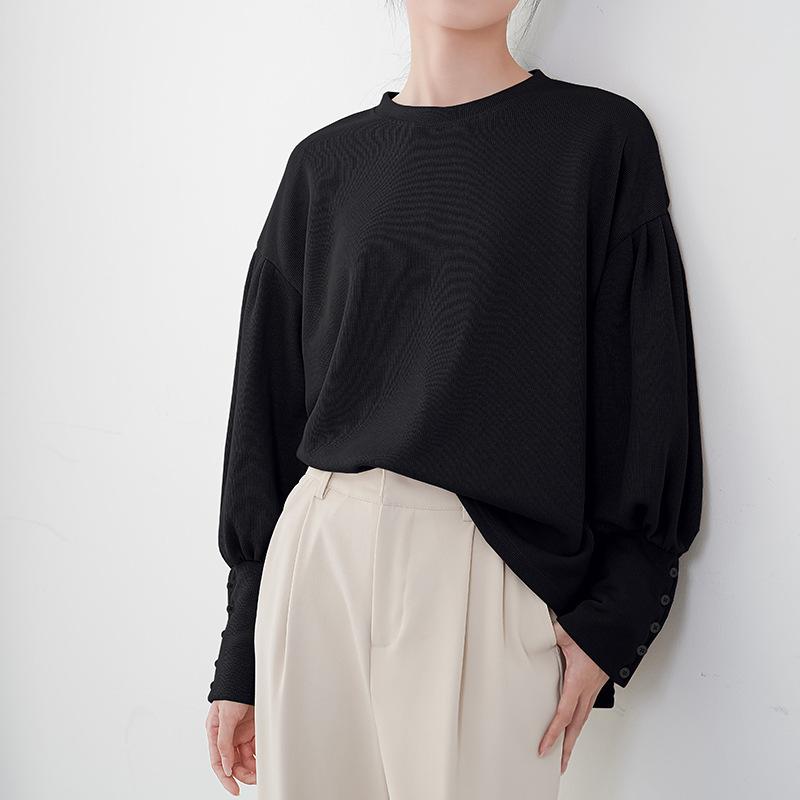 Новая осенне-зимняя женская толстовка с круглым вырезом и рукавами-фонариками, однотонная, свободная, повседневная, с длинными рукавами M
Новая осенне-зимняя женская толстовка с круглым вырезом и рукавами-фонариками, однотонная, свободная, повседневная, с длинными рукавами M