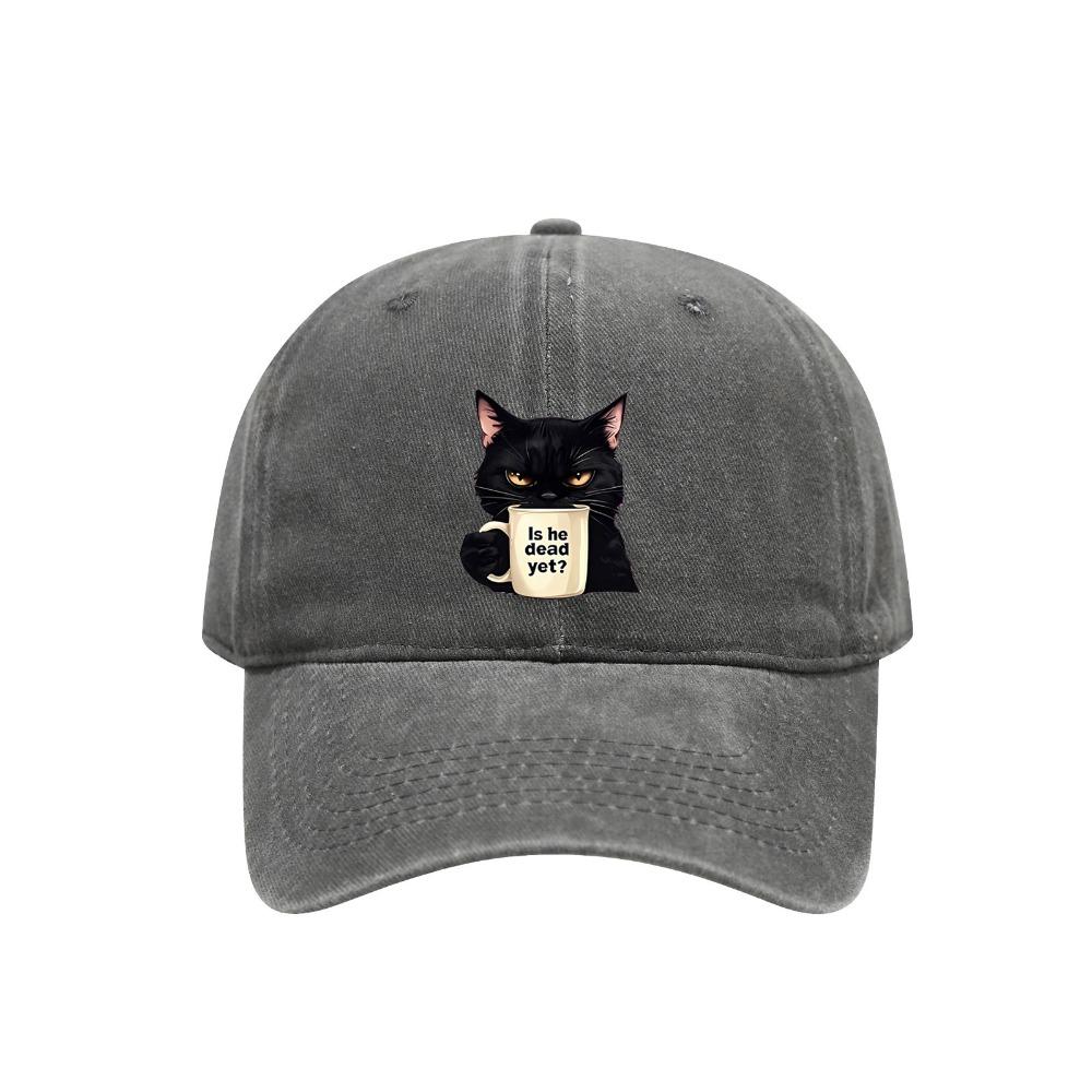 Breathable Feral Baseball Cap Cat Embroidery Sunscreen Hat Trendy Sun Hats Unisex Styles сірий
Breathable Feral Baseball Cap Cat Embroidery Sunscreen Hat Trendy Sun Hats Unisex Styles сірий
