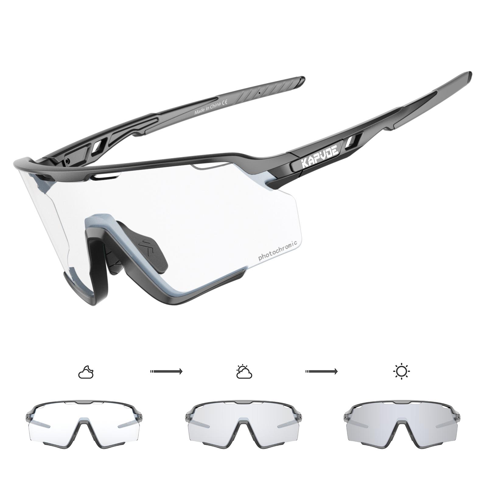 KAPVOE Photochromic Cycling Glasses Men Women Sport Sunglasses Running Eyewear MTB Bike Glasses Bicycle Sunglasses Photochromic-1lens
KAPVOE Photochromic Cycling Glasses Men Women Sport Sunglasses Running Eyewear MTB Bike Glasses Bicycle Sunglasses Photochromic-1lens