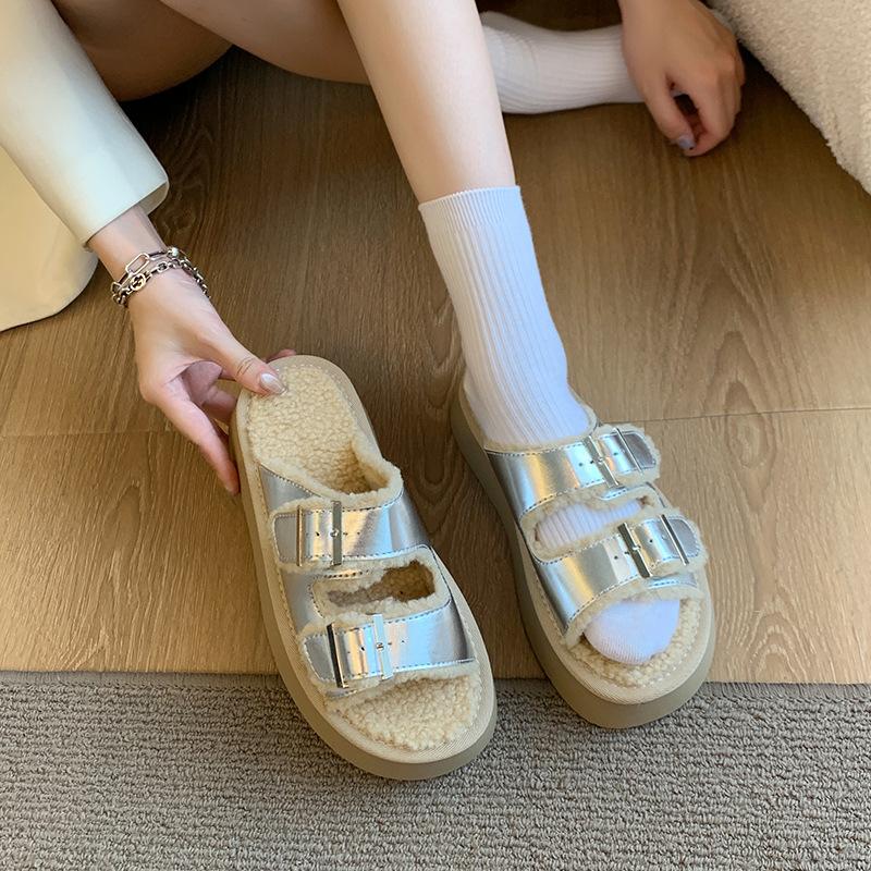 Жіночі тапочки на товстій підошві, пухнасті, зимові, з овечої вовни, модні, з м якою підошвою, бавовняні тапочки Boken, пухнасті тапочки 40 срібний
Жіночі тапочки на товстій підошві, пухнасті, зимові, з овечої вовни, модні, з м якою підошвою, бавовняні тапочки Boken, пухнасті тапочки 40 срібний