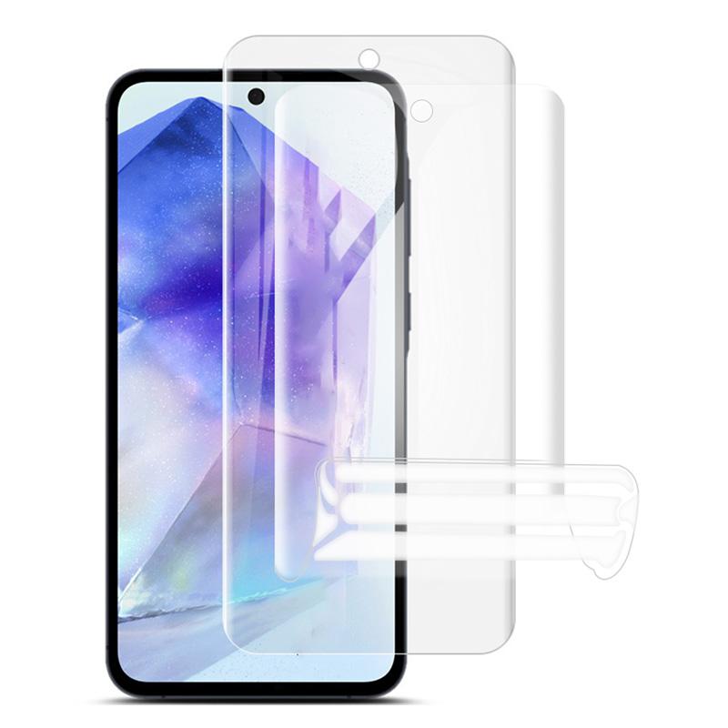 IMAK 2Pcs/Set Hydrogel Film III for Samsung Galaxy A35 5G/A55 5G Soft TPU Anti-scratch Screen Protector
IMAK 2Pcs/Set Hydrogel Film III for Samsung Galaxy A35 5G/A55 5G Soft TPU Anti-scratch Screen Protector