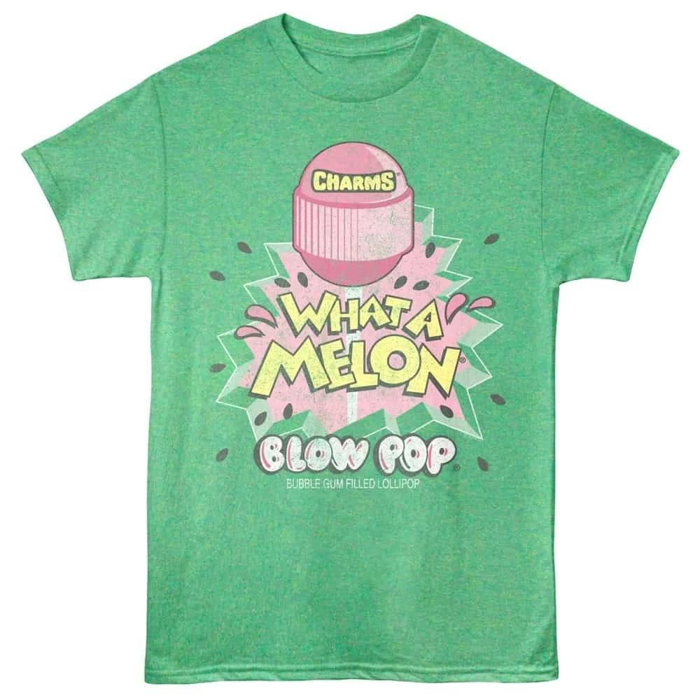 Charms Blow Pop What A Melon Men s T Shirt 4XL
Charms Blow Pop What A Melon Men s T Shirt 4XL