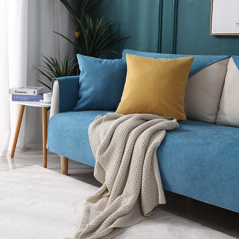 Chenier Light Luxury Simple Sofa Cushion Four Seasons Universal Fabric Non-Slip Modern Nordic Leather Solid Wood Cover Towel 70*50cm
Chenier Light Luxury Simple Sofa Cushion Four Seasons Universal Fabric Non-Slip Modern Nordic Leather Solid Wood Cover Towel 70*50cm