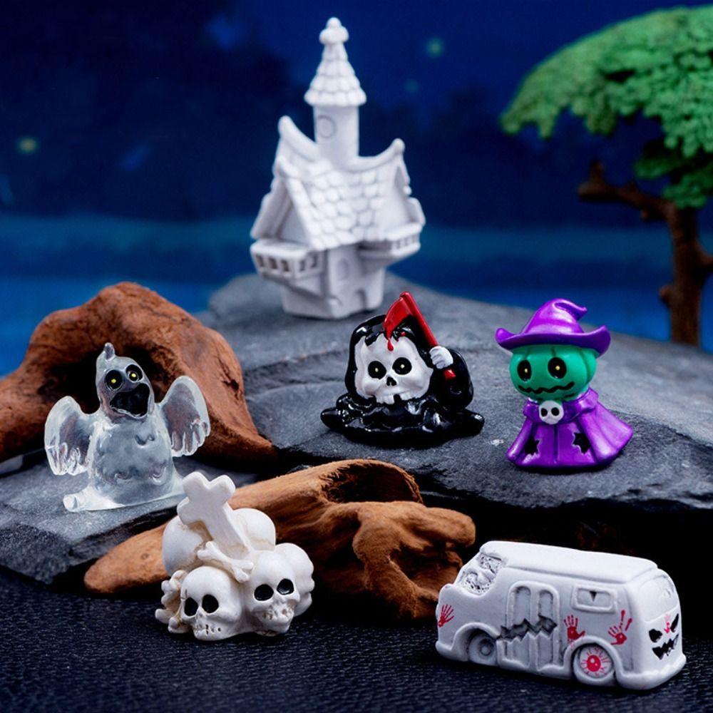 Bone Skull skeleton Halloween Miniature Figurine Desktop Knick-knack Festival Supplies castle
Bone Skull skeleton Halloween Miniature Figurine Desktop Knick-knack Festival Supplies castle