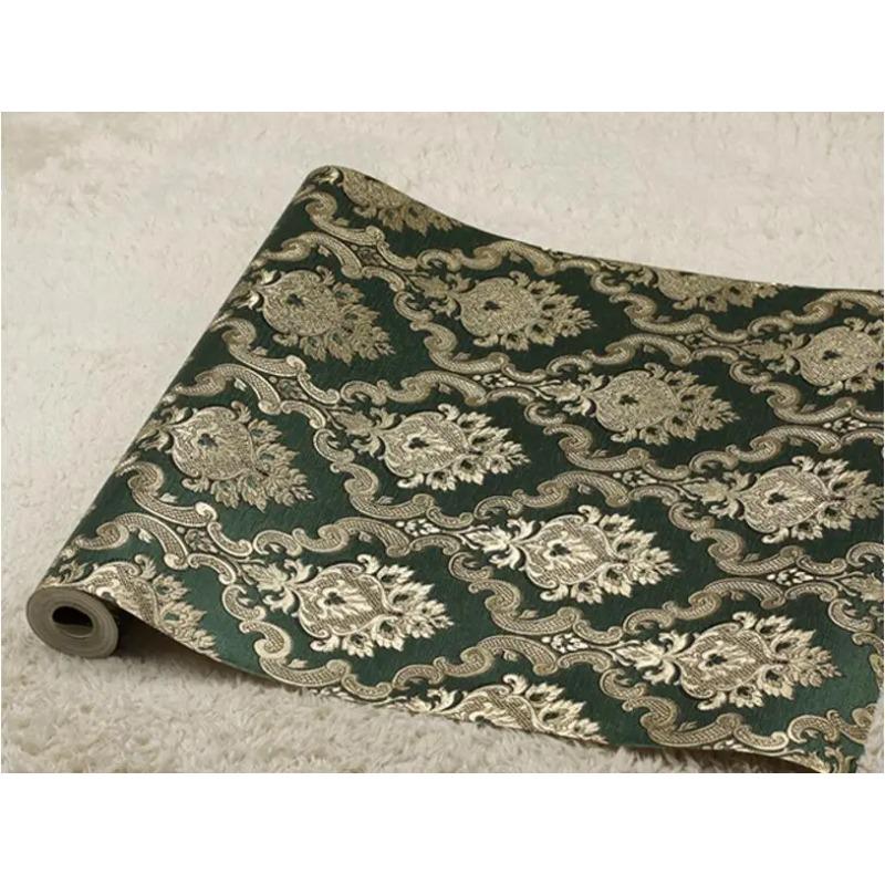 Luxury Golden Damask Wallpaper 3d Damascus Floral Wallpaper for Home Living Room Ktv Bar 0.53x10m
Luxury Golden Damask Wallpaper 3d Damascus Floral Wallpaper for Home Living Room Ktv Bar 0.53x10m