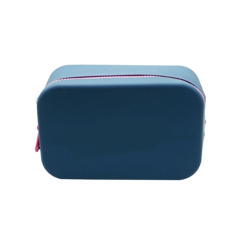 Stylish and Practical Silicone Makeup Bag Storage Organizer with Large Capacity Toiletries Pouches темно-синього кольору
Stylish and Practical Silicone Makeup Bag Storage Organizer with Large Capacity Toiletries Pouches темно-синього кольору