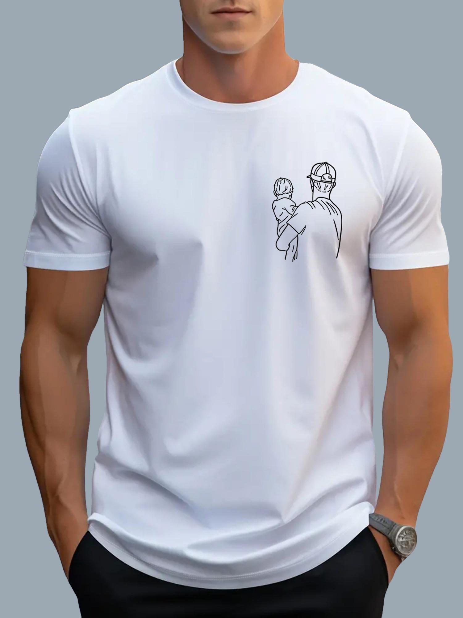 100% pure cotton summer men s fashionable casual loose dad simple printed round neck short sleeved T-shirt top 5XL різнокольоровий
100% pure cotton summer men s fashionable casual loose dad simple printed round neck short sleeved T-shirt top 5XL різнокольоровий