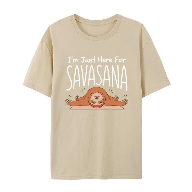 Sloth Yoga Im Just Here for Savasana Tshirt Unique Gothic Animes Tshirts TShirt Graphic Clothes Black Summer Streetwear Y2K Top 4XL
Sloth Yoga Im Just Here for Savasana Tshirt Unique Gothic Animes Tshirts TShirt Graphic Clothes Black Summer Streetwear Y2K Top 4XL