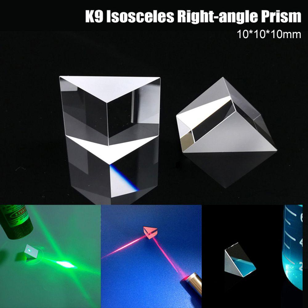 Props Right Angle Glass Teaching Home Decor Optical Prism Isosceles Prisms Testing Instrument 10 x 10 x 10mm
Props Right Angle Glass Teaching Home Decor Optical Prism Isosceles Prisms Testing Instrument 10 x 10 x 10mm