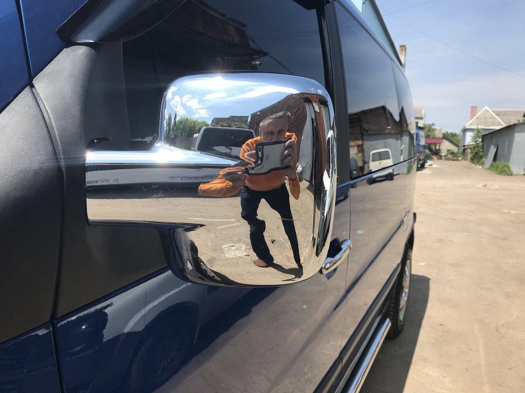 Накладки на дзеркала (2 шт, хром) Хромований пластик для Mercedes Vito W638 1996-2003 рр.
Накладки на дзеркала (2 шт, хром) Хромований пластик для Mercedes Vito W638 1996-2003 рр.