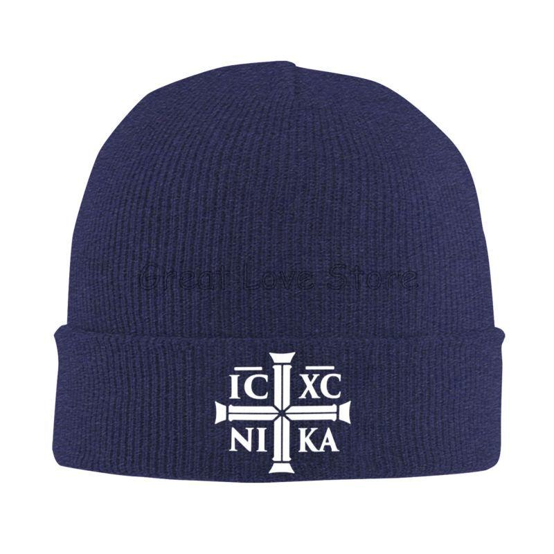 IC XC NIKA Cross Christian Orthodox Bonnet Hats Jesus Christ Beanie Hats Skullies Beanies Autumn Winter Men Women Unisex Cap темно-синього кольору
IC XC NIKA Cross Christian Orthodox Bonnet Hats Jesus Christ Beanie Hats Skullies Beanies Autumn Winter Men Women Unisex Cap темно-синього кольору