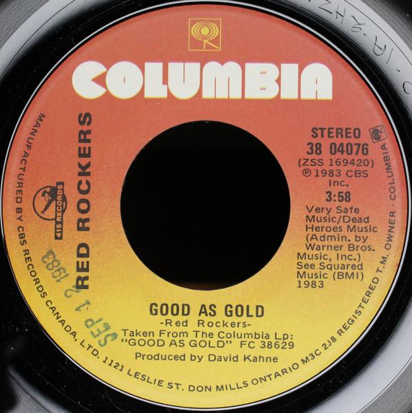 7inch Record RED ROCKERS Good As Gold 3804076 COLUMBIA 1983 Canada Dance Electronica Used
7inch Record RED ROCKERS Good As Gold 3804076 COLUMBIA 1983 Canada Dance Electronica Used