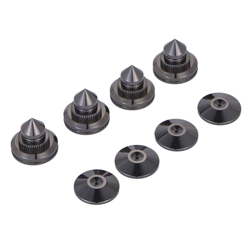 4pcs Adjustable Speaker Stand Feet Anti Vibrations Feet Foot Pads for Speakers Improve Sound Quality & Protect Equipment чорний
4pcs Adjustable Speaker Stand Feet Anti Vibrations Feet Foot Pads for Speakers Improve Sound Quality & Protect Equipment чорний