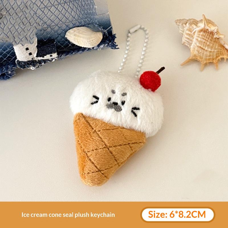 #1Pc Cute Creative Food Racket Seal Plush Key Chain Cartoon Fun Animal Seal Pendant Backpack Decorative Pendant Plush Doll Gift
#1Pc Cute Creative Food Racket Seal Plush Key Chain Cartoon Fun Animal Seal Pendant Backpack Decorative Pendant Plush Doll Gift