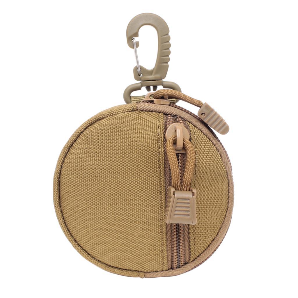 Small Zipper Pouch Case, Waterproof Nylon Utility Gadget Holder with Carabiner for Hunting Camping Hiking Running Outdoors хакі
Small Zipper Pouch Case, Waterproof Nylon Utility Gadget Holder with Carabiner for Hunting Camping Hiking Running Outdoors хакі