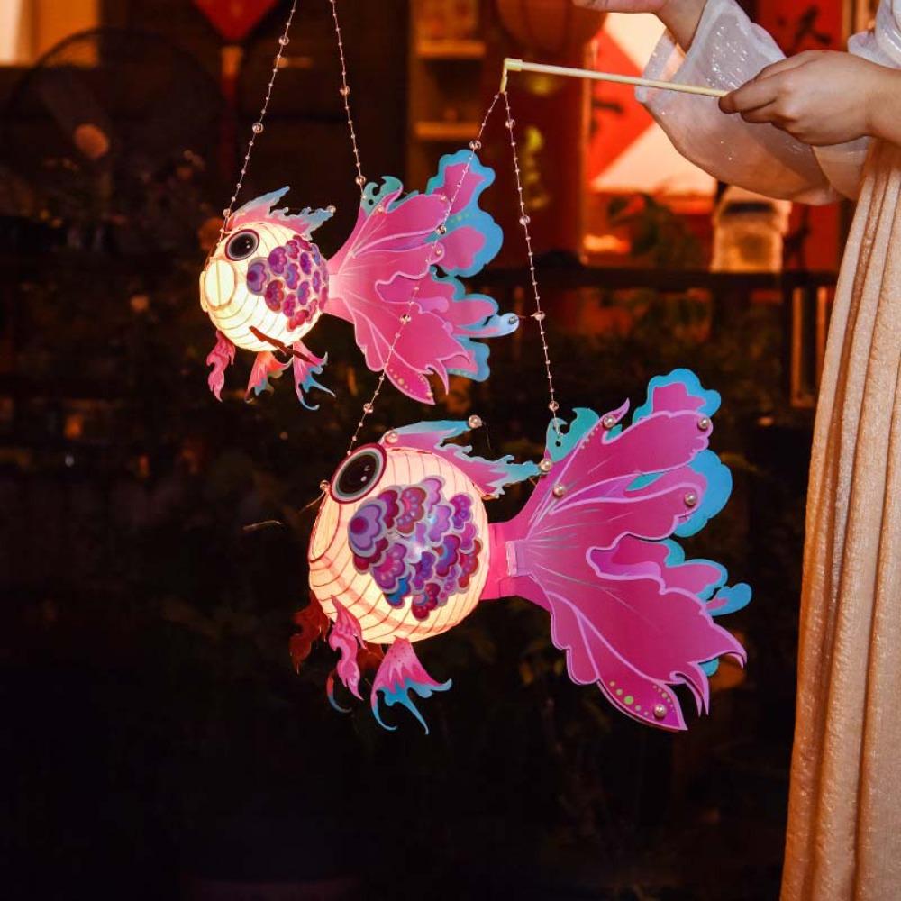DIY Material Bag Mid-Autumn Festival Lamp Chinese Style Koi Fish Handmade Lantern Toy Red Small
DIY Material Bag Mid-Autumn Festival Lamp Chinese Style Koi Fish Handmade Lantern Toy Red Small