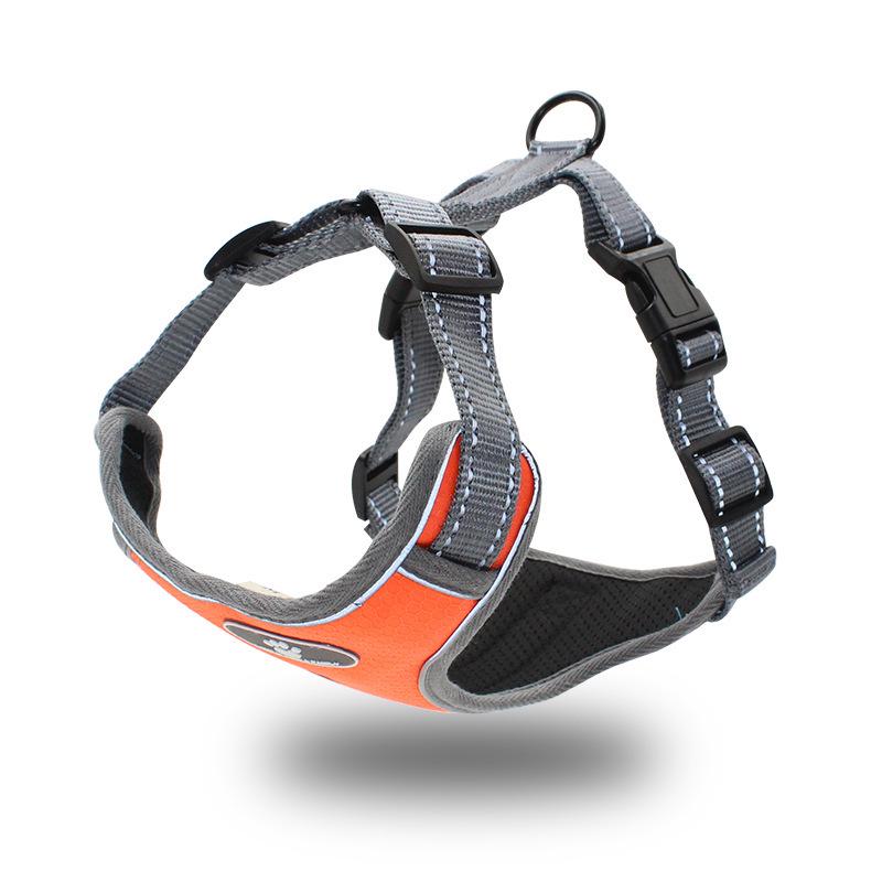 Reflective Explosion-Proof Chest Harness and Belt for Medium and Large Dogs Medium помаранчевий
Reflective Explosion-Proof Chest Harness and Belt for Medium and Large Dogs Medium помаранчевий
