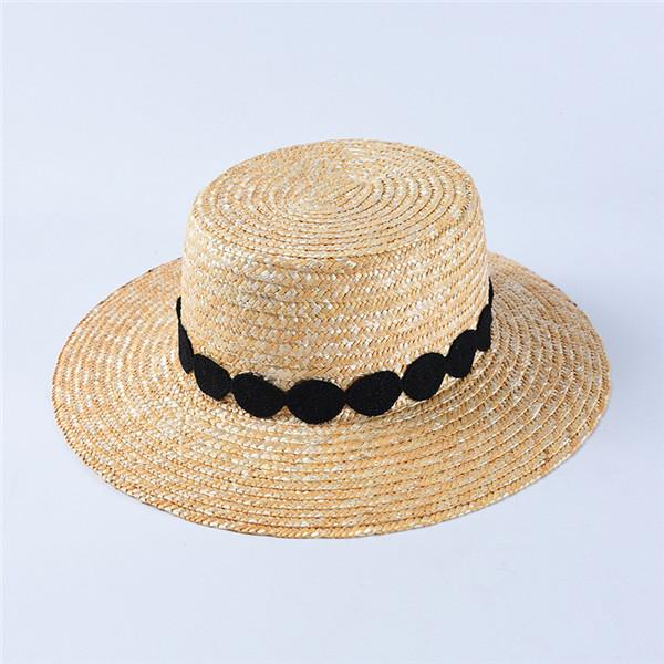 USPOP women Sun hat female natural wheat straw hat wide brim beach hat summer sunshade about 57 cm чорний
USPOP women Sun hat female natural wheat straw hat wide brim beach hat summer sunshade about 57 cm чорний