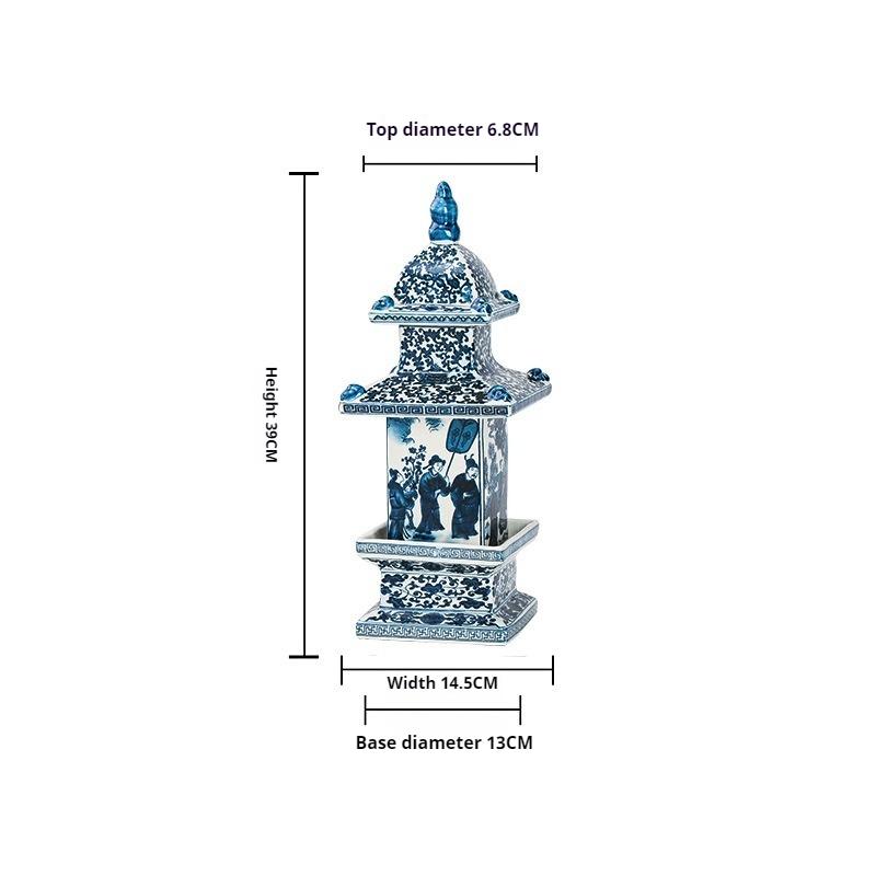 Antique Beautiful Desktop Ornament Ceramic Pagoda Ornaments Handmade Elegance Household Decoration Crafts Bedroom Accessories
Antique Beautiful Desktop Ornament Ceramic Pagoda Ornaments Handmade Elegance Household Decoration Crafts Bedroom Accessories