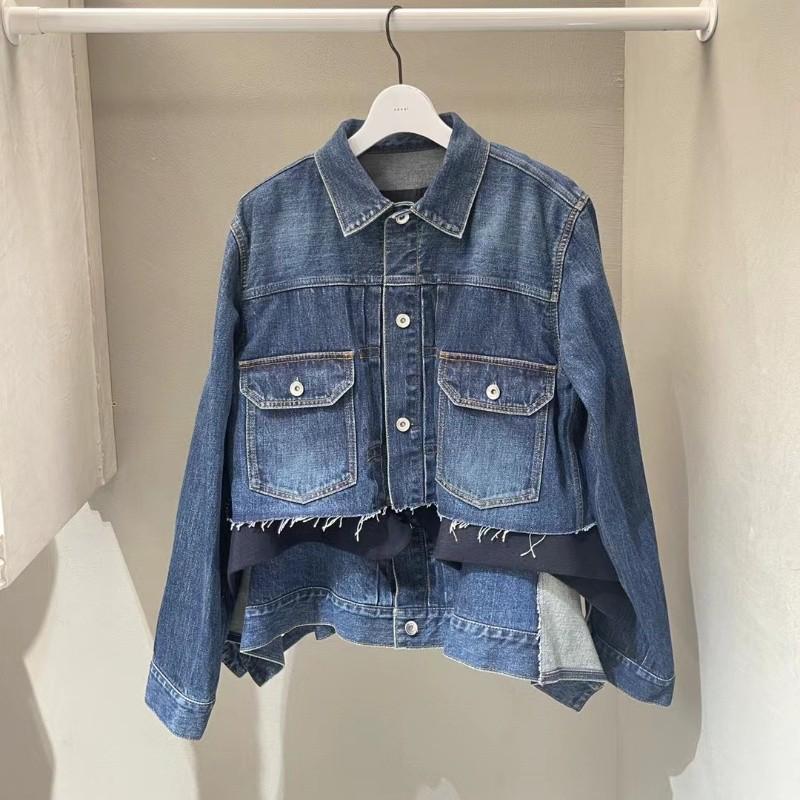 FOG SACAI 25 Ранняя Осень Японский Пэчворк Color Block Джинсовая Куртка - Свободный Повседневный Топ с Длинным Рукавом S синий
FOG SACAI 25 Ранняя Осень Японский Пэчворк Color Block Джинсовая Куртка - Свободный Повседневный Топ с Длинным Рукавом S синий
