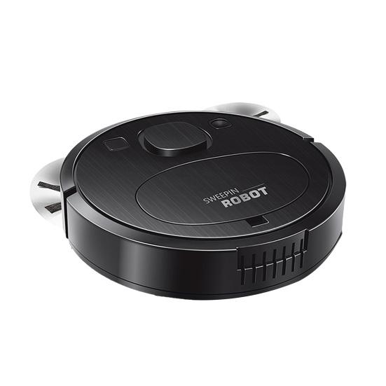 Sweeping Robot Powerful Cleaning Low Noise Slim Body Cleaner USB Charging 1200mAh Battery Long-Lasting Robot Vacuum A чорний
Sweeping Robot Powerful Cleaning Low Noise Slim Body Cleaner USB Charging 1200mAh Battery Long-Lasting Robot Vacuum A чорний