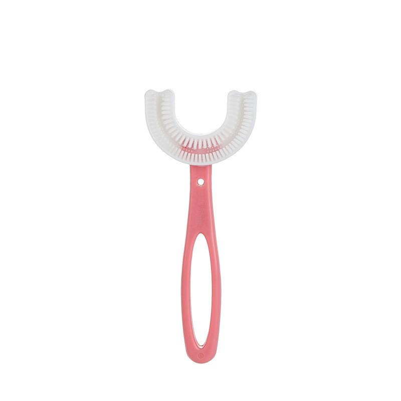 Kids U-Shaped Soft Silicone Toothbrush for Ages 2-12 - Gentle Manual Cleaning for Infants and Children
Kids U-Shaped Soft Silicone Toothbrush for Ages 2-12 - Gentle Manual Cleaning for Infants and Children