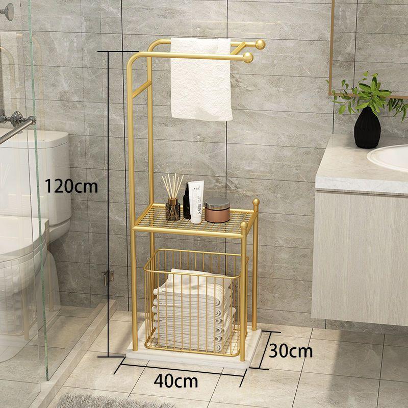 Bathroom Storage Rack Floor Towel Organizer Shelves Toilet Dirty Clothes Storage Basket Luxury Iron Household Organization Shelf
Bathroom Storage Rack Floor Towel Organizer Shelves Toilet Dirty Clothes Storage Basket Luxury Iron Household Organization Shelf