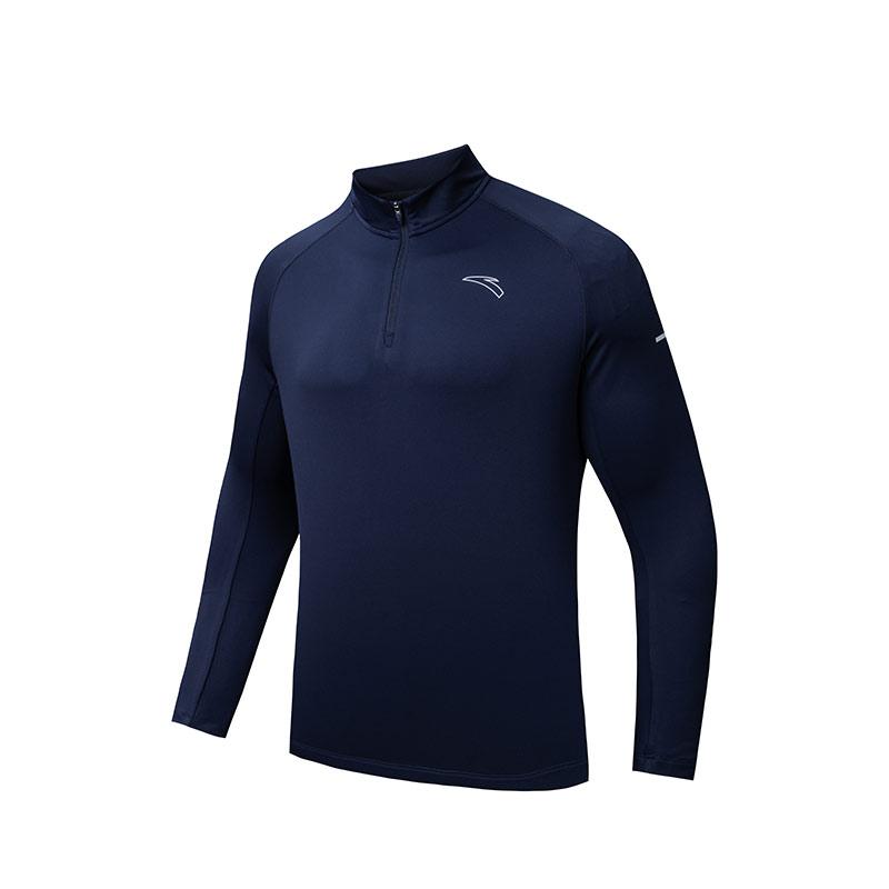 Anta Running Series Solid Color Long Sleeve T-Shirt Men Tops Midnight-Blue 952435402-6 M
Anta Running Series Solid Color Long Sleeve T-Shirt Men Tops Midnight-Blue 952435402-6 M
