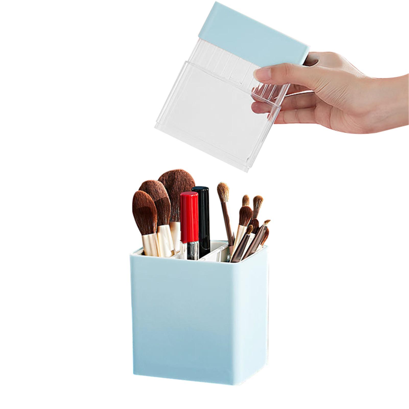 Makeup Brush Storage Box With 12 Brush Holders 2 In 1 Dustproof Organizer Portable Without Cap
Makeup Brush Storage Box With 12 Brush Holders 2 In 1 Dustproof Organizer Portable Without Cap