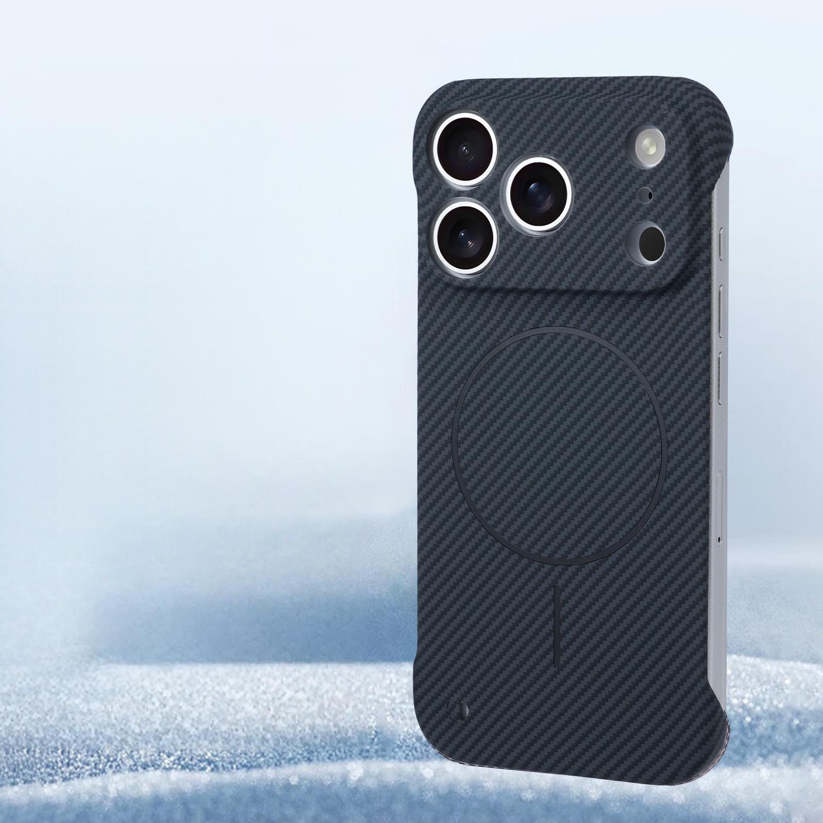 Frameless Kevlar Carbon Fiber PC For Magsafe Wireless Charge Phone Case For iPhone 17 Air 16 15 14 13 12 11 Plus Pro Max iPhone 15 Pro
Frameless Kevlar Carbon Fiber PC For Magsafe Wireless Charge Phone Case For iPhone 17 Air 16 15 14 13 12 11 Plus Pro Max iPhone 15 Pro