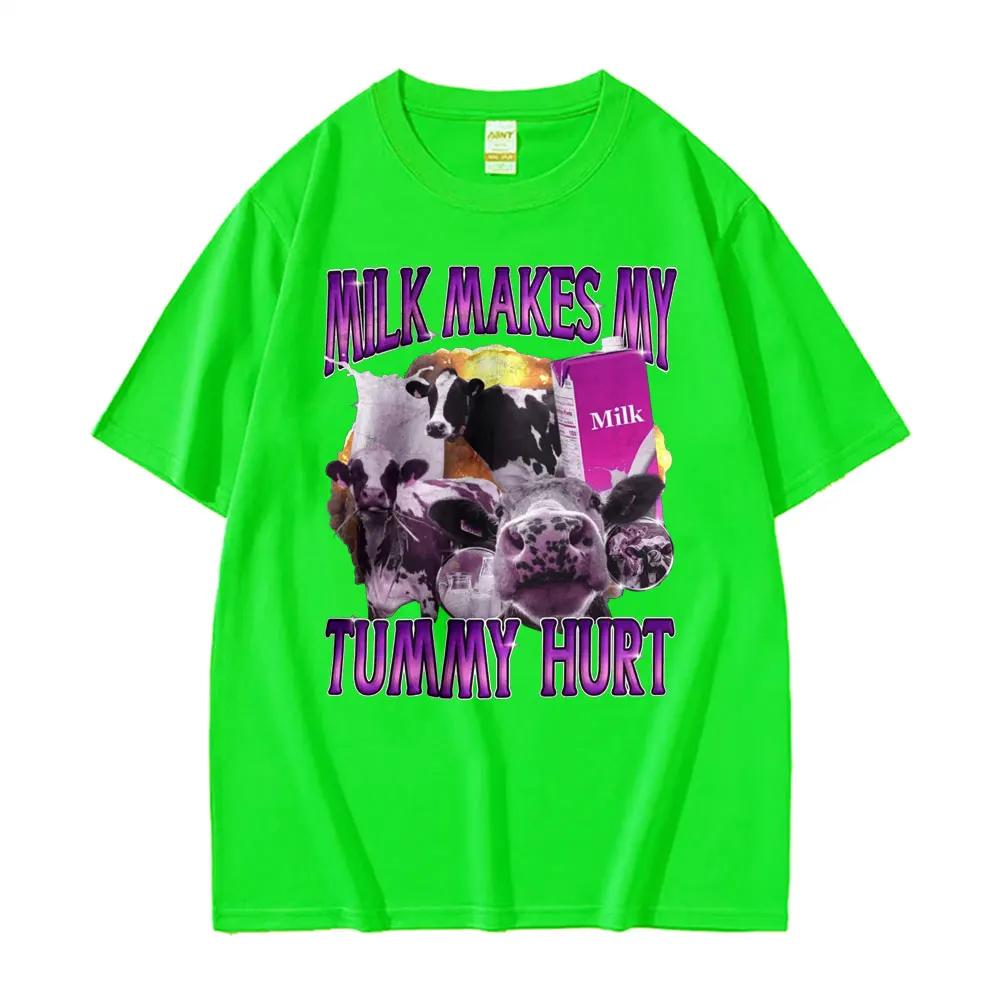 Milk Makes My Tummy Hurts Dank Meme T Shirts Lactose Tolerant Funny T-shirts Unisex Women s Casual Cotton Short Sleeve T-shirt Tops 4XL
Milk Makes My Tummy Hurts Dank Meme T Shirts Lactose Tolerant Funny T-shirts Unisex Women s Casual Cotton Short Sleeve T-shirt Tops 4XL