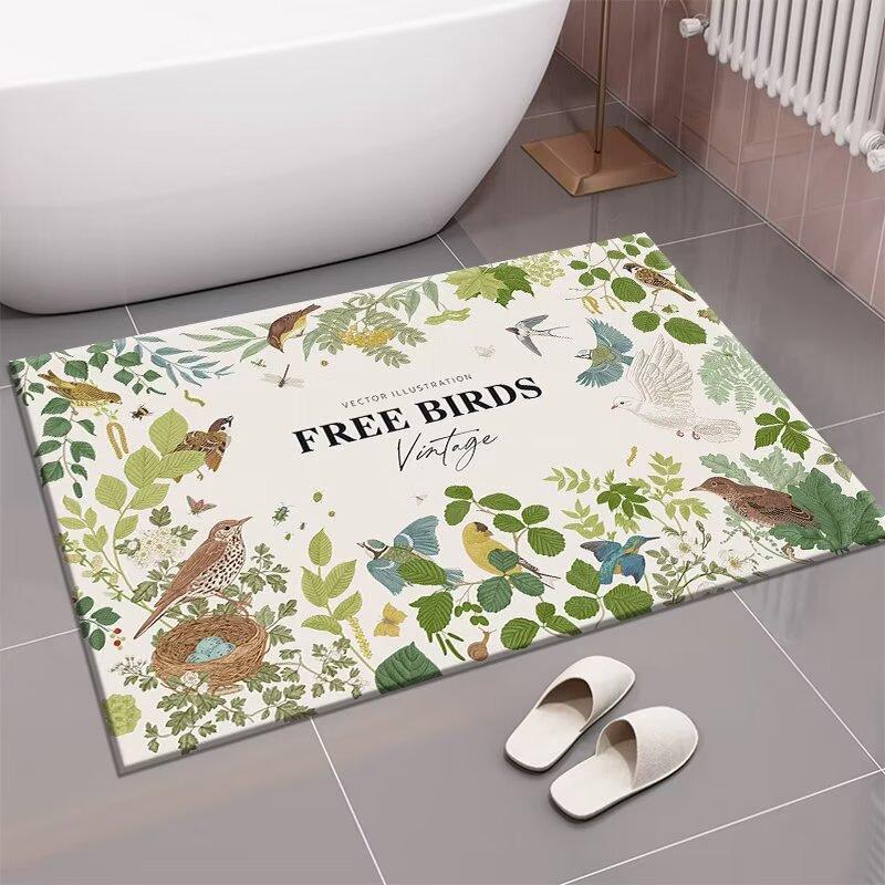 Bathroom Non-Slip Floor Mat, Anti-Drop Diatom Mud Cushion, Toilet Foot Mat, Absorbent Mat, Household Carpet Mat, Toilet Door Mat 40x60cm15.7x23.6in
Bathroom Non-Slip Floor Mat, Anti-Drop Diatom Mud Cushion, Toilet Foot Mat, Absorbent Mat, Household Carpet Mat, Toilet Door Mat 40x60cm15.7x23.6in