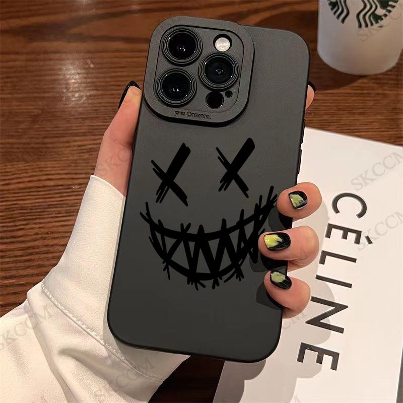 Smiling Devil Phone Case For iPhone 11 12 13 14 15 Pro Max Mini 7 8 Plus X XS Max XR Matte Shockproof Fashion Cases Back Cover iPhone 12 Mini
Smiling Devil Phone Case For iPhone 11 12 13 14 15 Pro Max Mini 7 8 Plus X XS Max XR Matte Shockproof Fashion Cases Back Cover iPhone 12 Mini