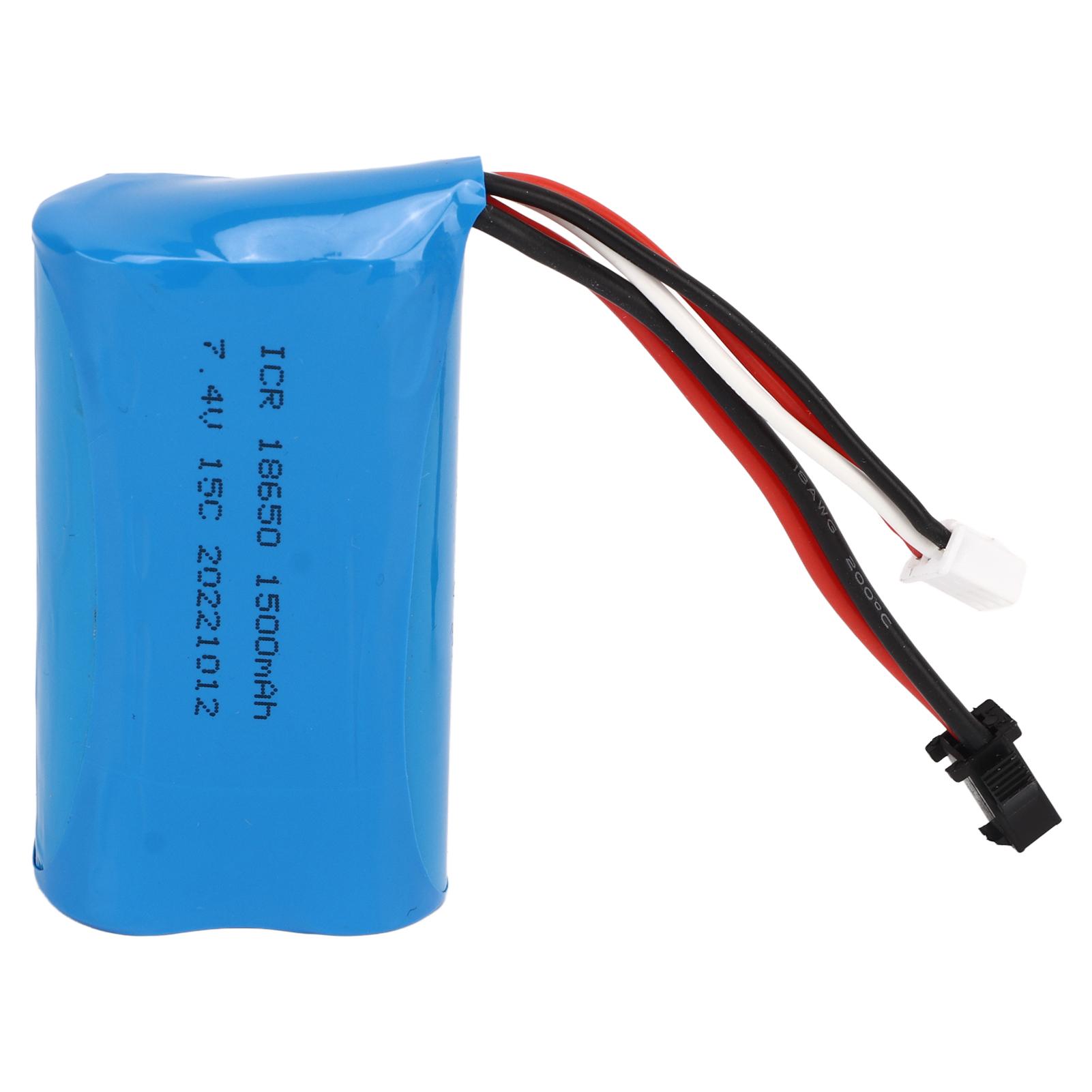 7.4V 1500mAh Lithium Battery SM Head Upgraded Battery RC Spare Parts for Syma 822 RC Aircraft Battery for T39 T40 F39
7.4V 1500mAh Lithium Battery SM Head Upgraded Battery RC Spare Parts for Syma 822 RC Aircraft Battery for T39 T40 F39