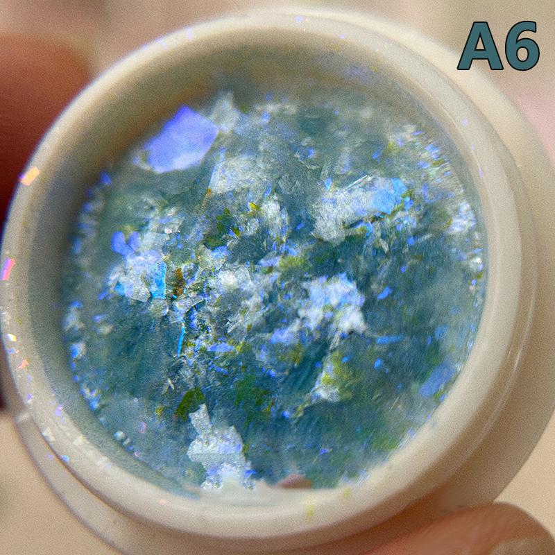 1Box Aurora Nail Powder Mermaid Nail Design Glitter Chrome Nail Powder Holographic Ultrathin Flakes Diy Manicure Pigment as the picture
1Box Aurora Nail Powder Mermaid Nail Design Glitter Chrome Nail Powder Holographic Ultrathin Flakes Diy Manicure Pigment as the picture