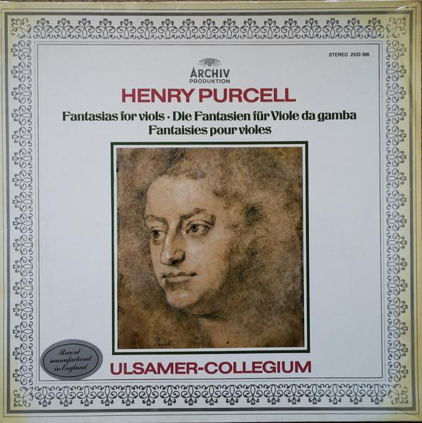 LP Record HENRY PURCELL ULSAMERCOLLEGIUM Fantasias For Viols Die Fantasien 2533366 ARCHIV 1977 UK Classical Used
LP Record HENRY PURCELL ULSAMERCOLLEGIUM Fantasias For Viols Die Fantasien 2533366 ARCHIV 1977 UK Classical Used