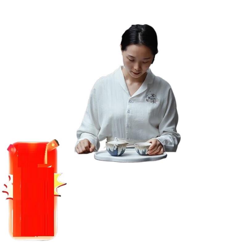 Edenus Penglai Xuelan Glaze Portable Tea Set
Edenus Penglai Xuelan Glaze Portable Tea Set