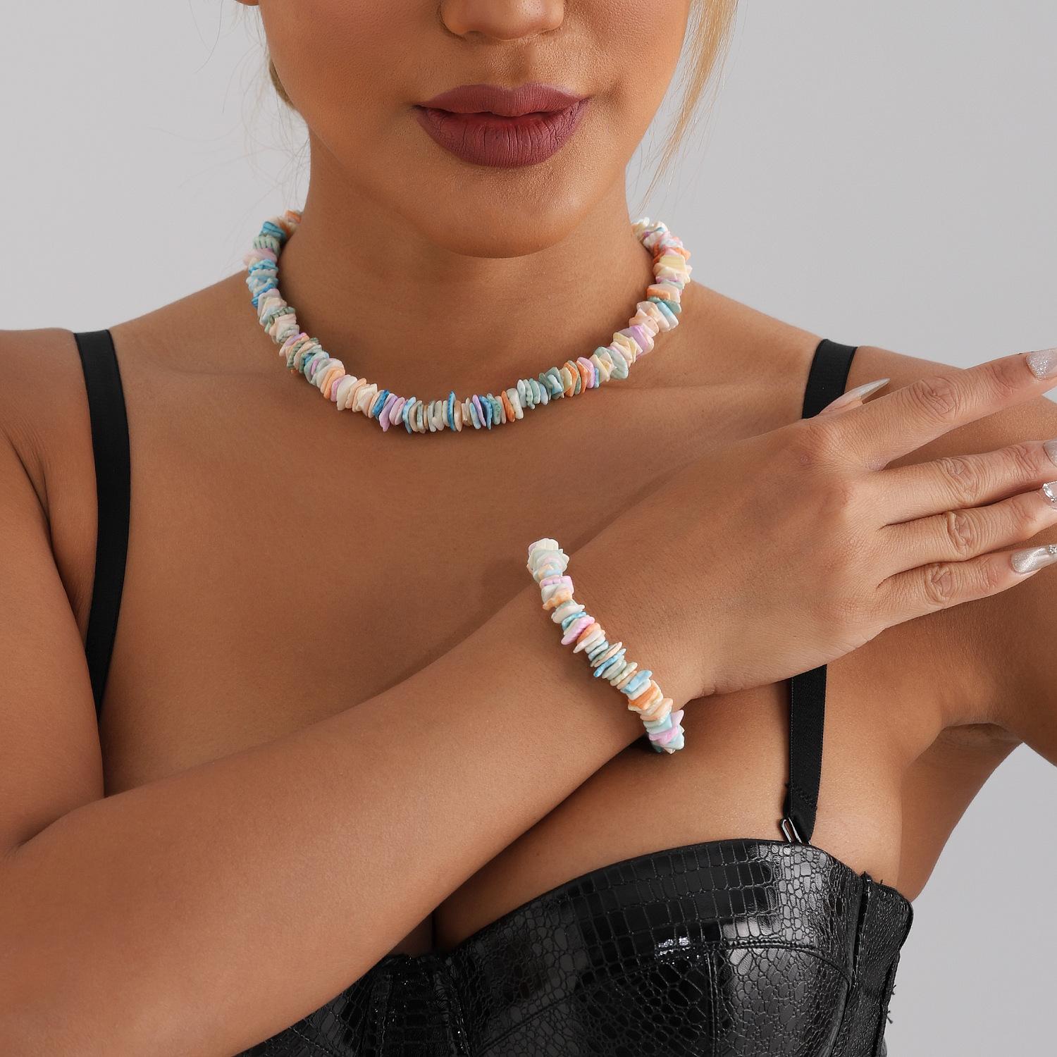 Accessories, Natural Broken Shell Necklace, Personalized Hand-Worn Irregular Shell Collarbone Chain
Accessories, Natural Broken Shell Necklace, Personalized Hand-Worn Irregular Shell Collarbone Chain