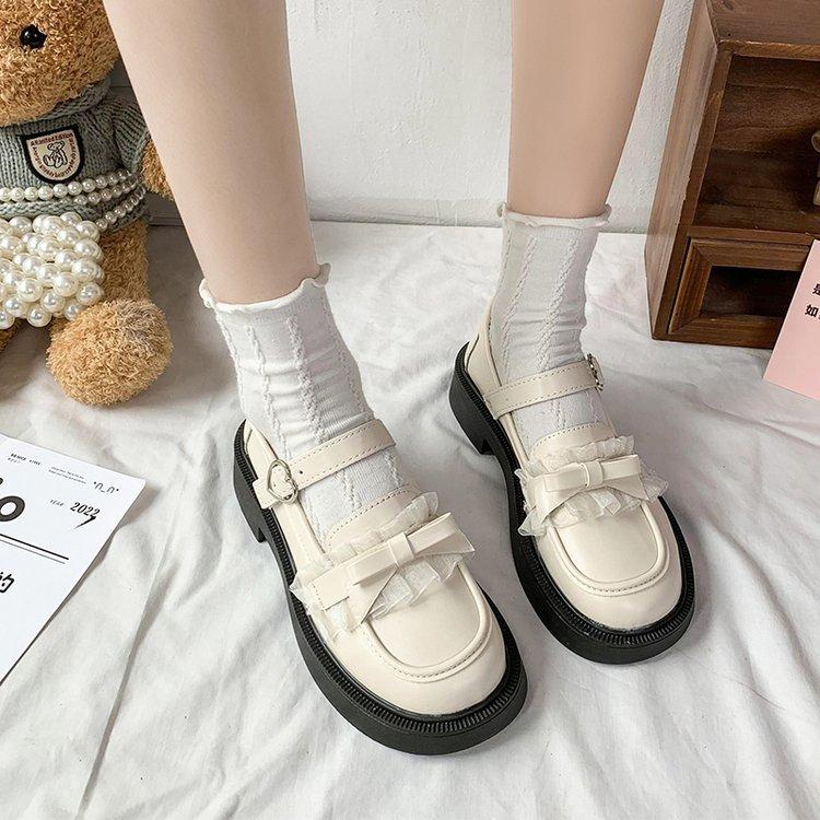 2025 spring new round head British style platform Mary Jane shoes retro Korean version single shoes bow casual small leather shoes 35 чёрный
2025 spring new round head British style platform Mary Jane shoes retro Korean version single shoes bow casual small leather shoes 35 чёрный
