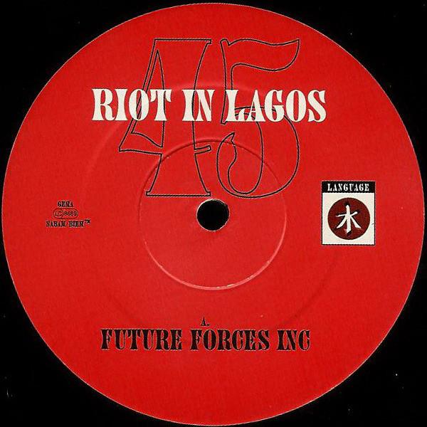 12inch Record TAO - Riot In Lagos Remixes Vinyl 2 of 2 WORD12019R Language 1997 UK Dance & Electronica Used
12inch Record TAO - Riot In Lagos Remixes Vinyl 2 of 2 WORD12019R Language 1997 UK Dance & Electronica Used