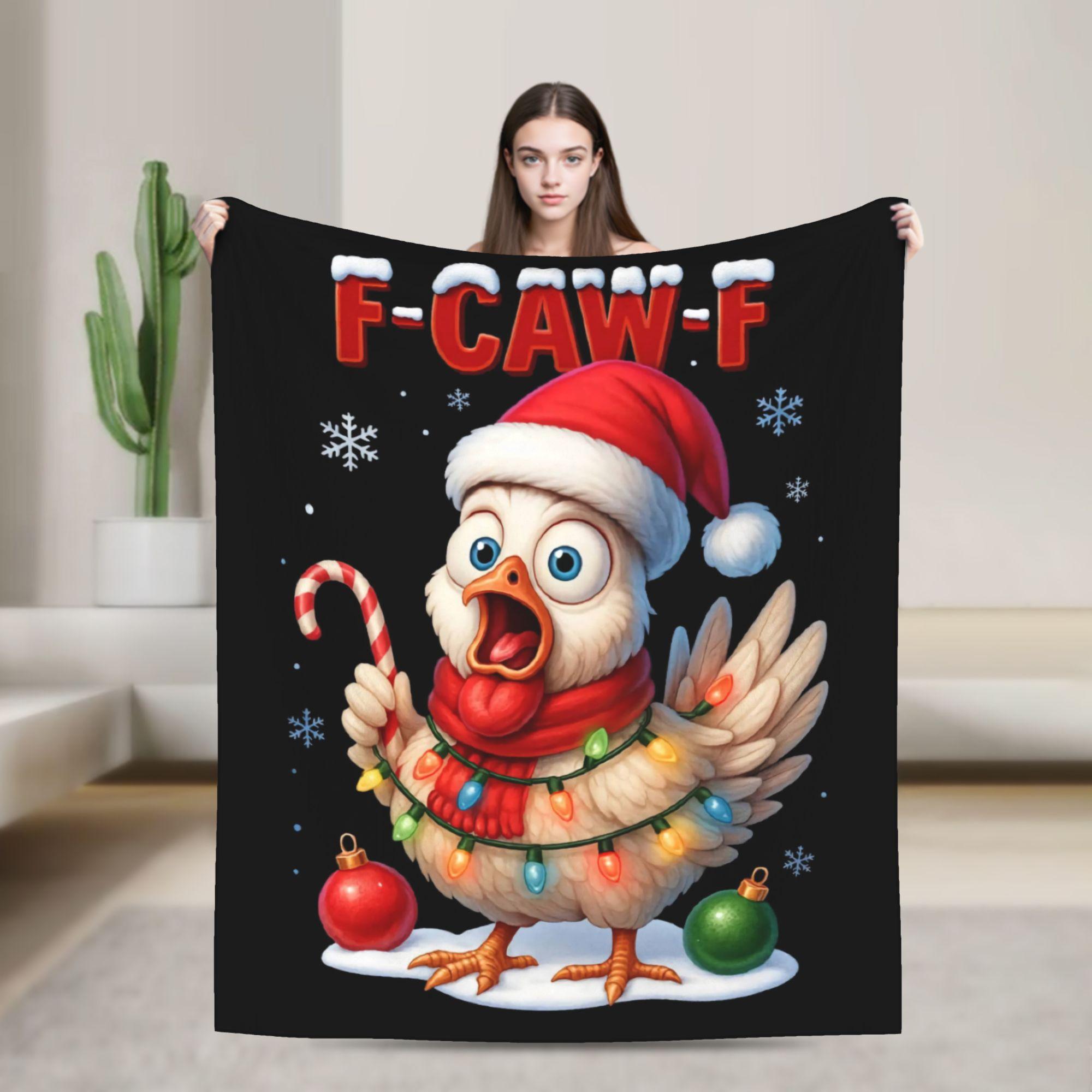 Christmas F Caw F Rooster Flannel Blankets Winter Super Soft Bedding Throws for Kids Adult Comfortable Bedspread Sofa Bed Cover 75x100cm (30x40inch)
Christmas F Caw F Rooster Flannel Blankets Winter Super Soft Bedding Throws for Kids Adult Comfortable Bedspread Sofa Bed Cover 75x100cm (30x40inch)
