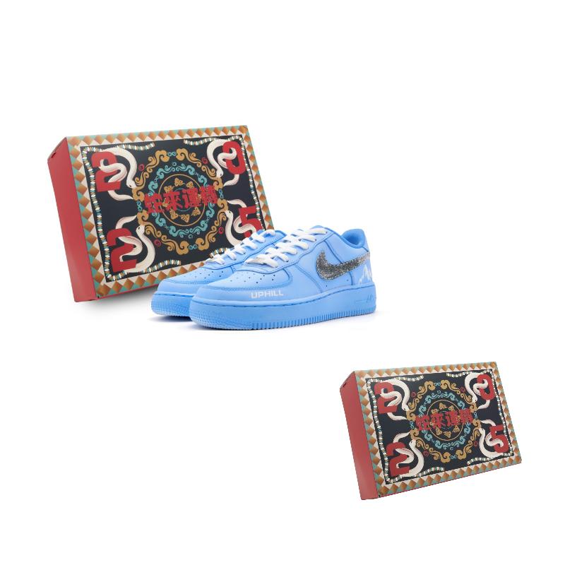 Nike Air Force 1 Wear resistant And Lightweight Low top Skateboard Shoes Men s Blue Silver CW2288-111(Team575-) 44
Nike Air Force 1 Wear resistant And Lightweight Low top Skateboard Shoes Men s Blue Silver CW2288-111(Team575-) 44
