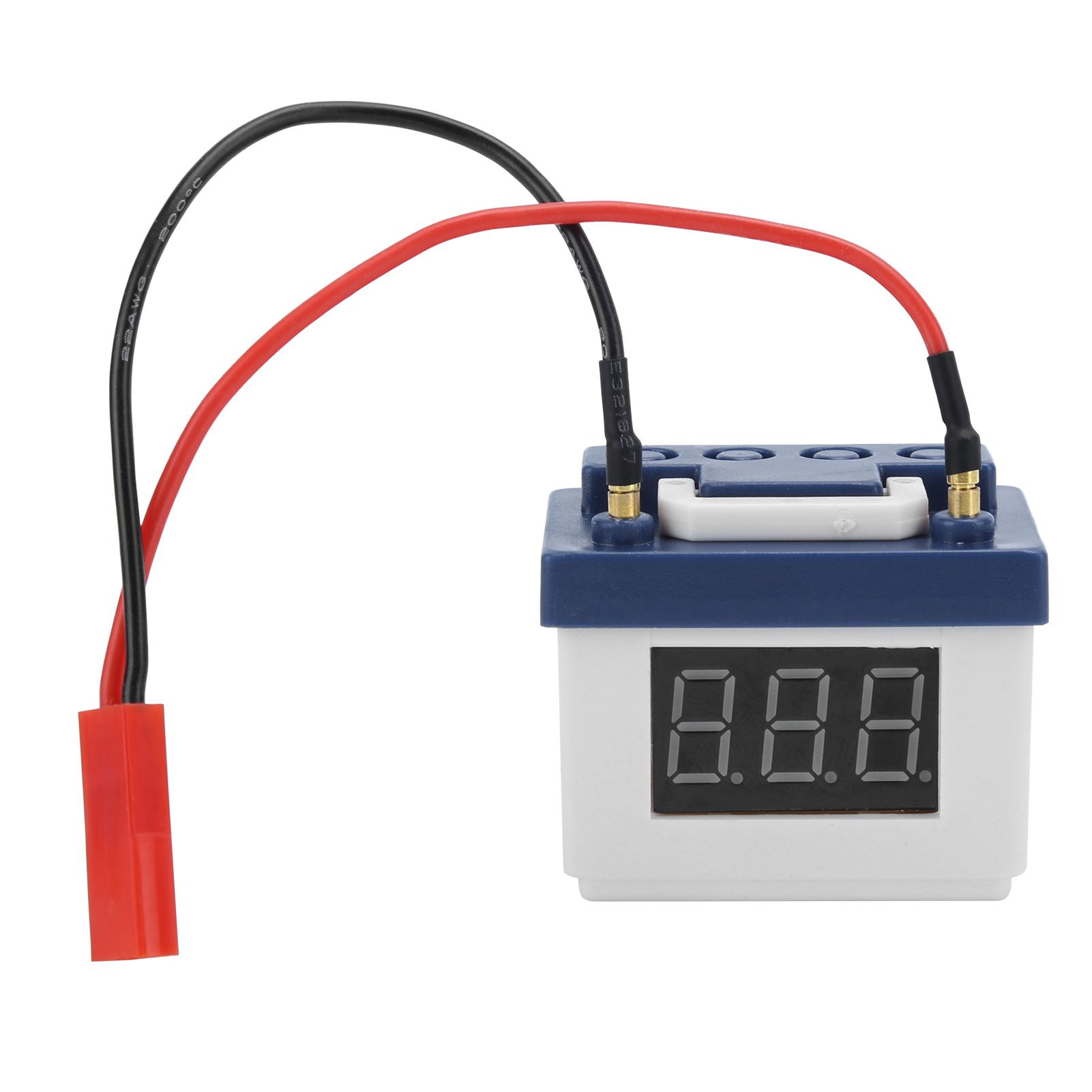 Simulation Battery Low Voltage Alarm Accessory Part Fit for SCX10TRX4 18 110 RC Car ModelWhite
Simulation Battery Low Voltage Alarm Accessory Part Fit for SCX10TRX4 18 110 RC Car ModelWhite